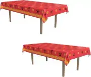 Asian Tablecovers, 54” x 108”, Plastic Table Cloth, Chinese New Year