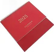 Gatuida Foil Desk Calendar Minimalist Academic Office Planner Standing Calendar for Enhanced Productivity Management for Home Workspaces