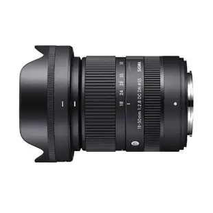 【Sigma】18-50mm F2.8 DC DN Contemporary for FUJIFILM X接環 標準變焦鏡頭 贈側背相機包(公司貨)