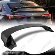 For 22-25 Honda Civic 4DR Sedan HP-Style Unpainted Black Trunk Spoiler Wing (for: Honda Civic)