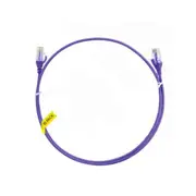 2M Cat 6 Ultra Thin Lszh Pack Of 10 Ethernet Network Cable Purple