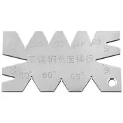 3Pcs/Set Drill Bits Angle Gauge Dirll Sharpener Tools S/S Angle Measuring Gage❀