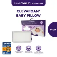 在飛比找蝦皮購物優惠-Clevamama Baby Clevafoam 嬰兒枕 0