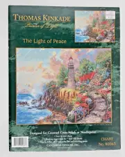 Thomas Kinkade The Light of Peace - DIY Counted Cross Stitch Pattern - DMC Floss