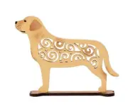 DEPT 56 FLOURISH "LABRADOR RETRIEVER" 6008846 * LASER 7" * NEW * FREE SHIPPING