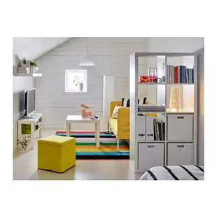 北歐LOFT風格經典IKEA宜家LACK電視櫃邊桌咖啡桌茶几餐桌方桌黑桌/白色/90x26x45/二手八成新/特$380
