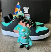 DC Shoes Manteca 4 ATMOS Black Crazy Pink Turquoise 3 Men's US 13