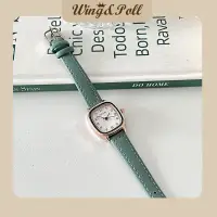 在飛比找蝦皮購物優惠-韓國新款時尚防水石英皮革錶帶女士簡約手錶小精美手錶創意