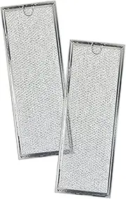 Amazinpure Replacement AP-10288, GE WB06X10288 Microwave Grease Filter Fit's Many GE Microwaves (2-Pack)