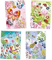 Djeco DJ09503 Butterflies Glitter Boards Craft Kit