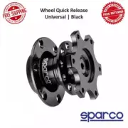 Sparco Steering Wheel Quick Release | Black, Universal #015R98TU