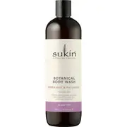 Sukin Botanical Body Wash Bergamot & Patchouli 500ml