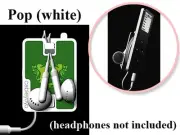 White Cableyoyo POP iPod iTouch Nano iPhone MP3 Ear Bud Headphone Cord Winder
