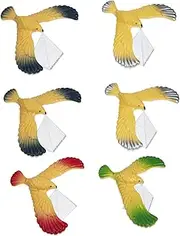 Milisten 6Pcs Bird Shaped Wind Up Portable Clockwork Playthings for Adorable Educational Mixed Colors Fun for Boys for Indoor and