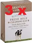 3 x MooGoo Soap -MooGoo Buttermilk, Olive Oil & Cocoa Butter Cleansing Bar 130g