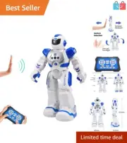 Intelligent Programmable RC Robot - Dance, Sing, & Gesture-Sensing Fun for Kids