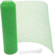 0.4 * 6m Plastic Fencing Net Garden Mesh Fencing Barrier Animal Landscaping Quick Setup Sturdy Mesh Wire Fencing