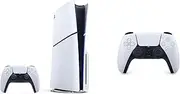 PS5 Disc Console (Slim) + White DualSense