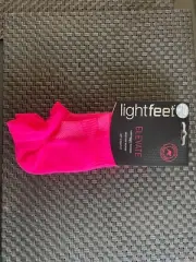 lightfeet elevate mini socks pink medium