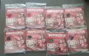 Lot of 8 Charles Craft Hopscotch 14 Ct Aida Fabric 15" Counted Cross Stitch