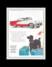 1956 Oldsmobile Ninety Eight Holiday Coupe Magnificent Possession - Matted 11x14