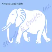 5" ELEPHANT STENCIL ANIMAL SAFARI CRAFT PATTERN PAINT ART COLOR TEMPLATE NEW