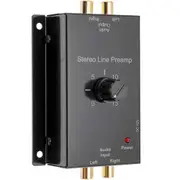 PRO2-1327 Preamp Stereo Audio Line In/pre-amp/Pre amplifier Gain Control 0-15dB