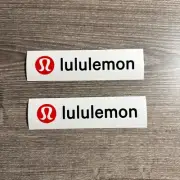 2 Lululemon Stickers