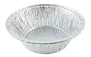 Durable 5 3/4" Deep Aluminum Foil Disposable Meat Pot Pie Baking Pan Tin 125/PK