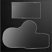 MKVAXR Instrument Screen Protector, for R1200GS LC, for Adventure ADV R1200 R 1200 GS Motorcycle Dashboard GPS Navigation Screen Protector Motorcycle Speedometer Protector