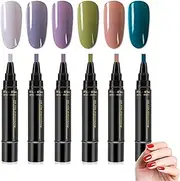 Polishey Nail Polish Pens, Polish Nail Pens, One Step Nail Gel Pen, 36 Color Nail Polish Gel Pen for Women (Style C)