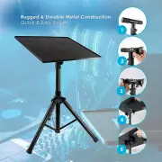 Pyle Laptop Projector Stand, Heavy Duty Tripod Height Adjustable 28" to 41"