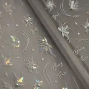1 Sheet Shining Fragment Shell Light Flower Crystal Nail Design Decor Stickers