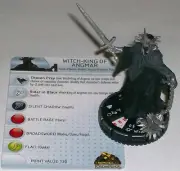 WITCH-KING ANGMAR #207 Lord of the Rings starter set HeroClix LOTR