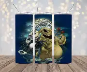 Jack Skellington vs Oogie Boogie 20 oz Stainless Steel Tumbler Handmade