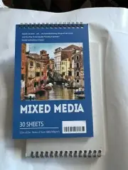 Pair of 8 1/2” x 5 1/2” Sketch Books