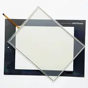 New Touch Screen Glass, Protective Film, LCD Screen for GT1275-VNBA GT1275-VNBA-C Touchpad HMI Panel(Replacement LCD)