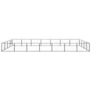 Andala Pets Dog Kennel Black 28 m Steel
