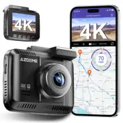 AZDOME 4K 2160P Wifi GPS Car Dash Cam DVRs Video Camera Recorder Night Vision