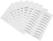 IWOWHERO Makeup Brow Sticker Temporary Eyebrow Waterproof Easy to Apply Instant Full Brows