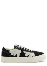 Stepney Workers Club Dellow Printed Canvas Sneakers - Black - 44 (IT44 / UK10) 44 (IT44 / UK10)