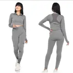 運動服 CROP TRACKSUIT 女士運動服 YOGA ZUMBA GYM 舞蹈有氧運動