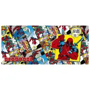 Deadpool Comic Covers Gaming Desk/Mouse Mat Mousepad Rectangle 90x40cm XXL