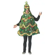 Rasta Imposta Adult Get Real Christmas Tree Costume - One Size Fits Most - Green
