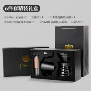 Manual Coffee Grinder 304 Stainless Steel Travel portsble SET 6pcs