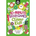 10-MINUTE BRAIN GAMES FOR CLEVER KIDS/GARETH MOORE BUSTER BRAIN GAMES 【禮筑外文書店】