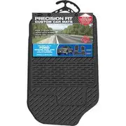 Sperling Precision Fit Custom Rubber Floor Mats to suit Ford Ranger PX/PXII Dual Cab 2011-2018 (Set of 3) - MRBFD001BLK2RW
