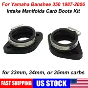 For Yamaha Banshee 350 Intake Carb Boots 33mm 34 35 mm Keihin Mikuni Carburetor