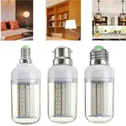 Dimmable E27 E14 B22 9W SMD4014 LED Corn Light Bulb AC220V E27 WARM WHITE