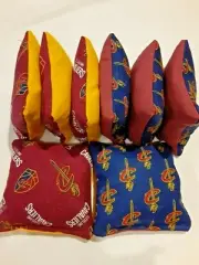 8 Cornhole Bag Set Corn Hole Cleveland Cavaliers G/W